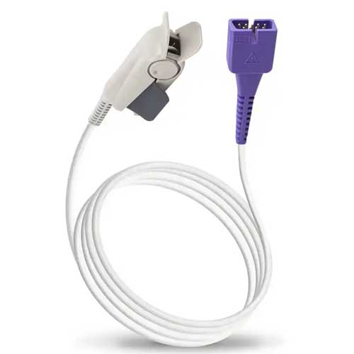 Dash 2500/Solar 8000/8000M/N65 Reusable Spo2 Sensors Compatible Nellcor