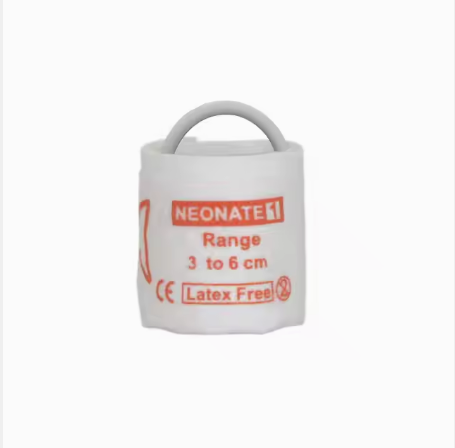 A variety of styles Single tube 3-6cm disposable neonatal blood pressure cuff medical supplies