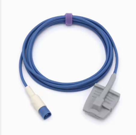 PH M1191BL Compatible Adult Soft Tip Spo2 Sensor 8pin