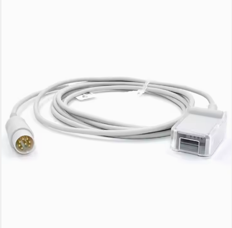 Reusable Spo2 sensor adapter extension cable for Mindray Datascope with round 7 pin to DB9 connector