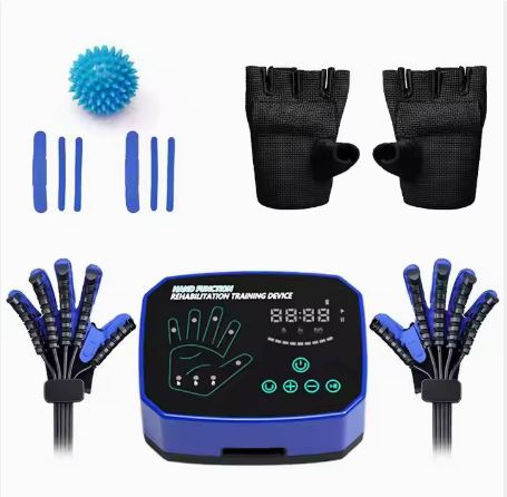 Hand function trainer Finger training gloves Electric finger exercise tools help with finger extension training Massage gloves