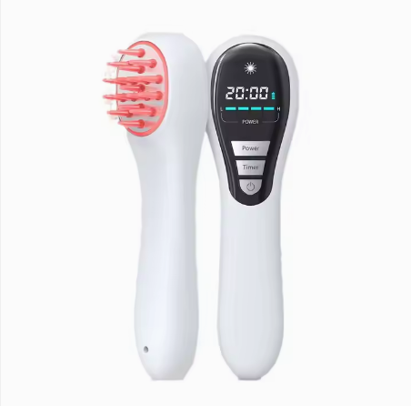 Low Level Laser Therapy LM-O 650nm hair comb oil control anti-stripping hair care laser scalp enhancement electric massa
