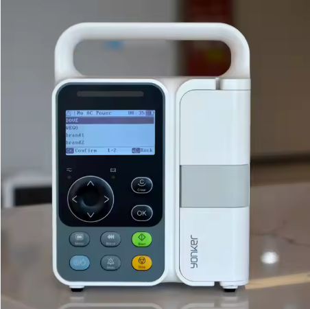 portable price automatic infus electronic dual TCl iv medical for fluids syringe infusion pump