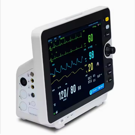 portable de estudio touch screen display blood pressure pump patient monitor