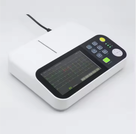 Hospital Clinic portable 12 lead ecg electrodes machines monitor production machine 6 channel ECG